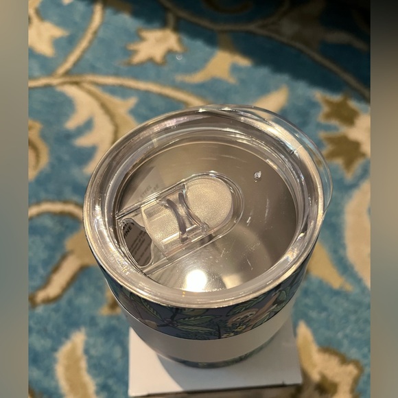 Vera Bradley Stainless Steel Wine Tumbler, Hanging Around Sloth, NIB, Purple - Picture 4 of 8